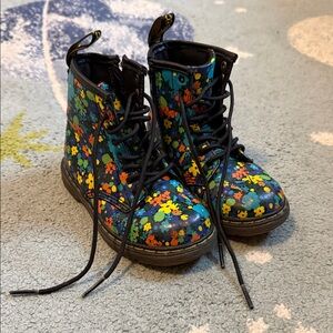 Dr. Martens Kids Floral Boots - Toddler Size 9